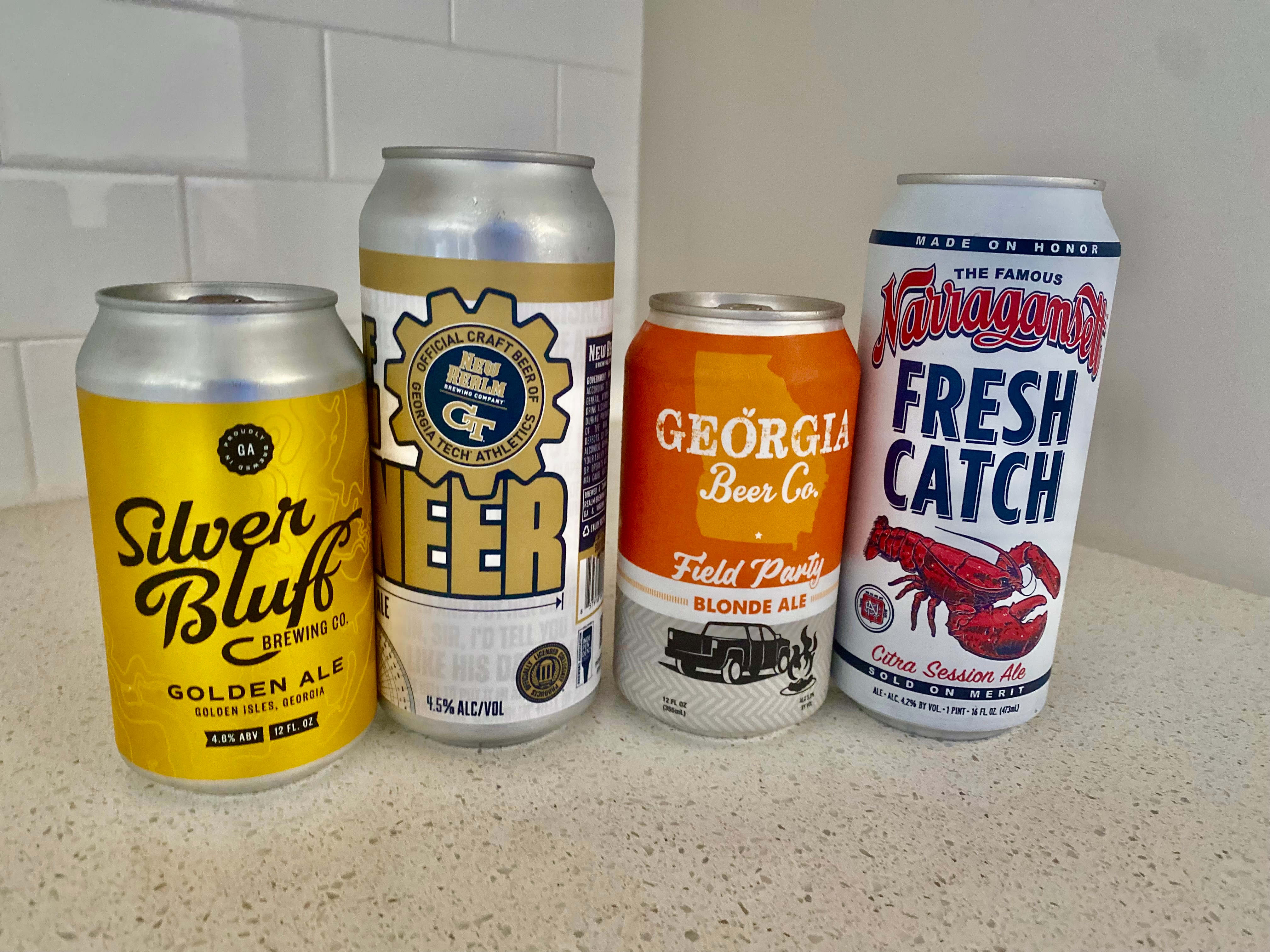 Four Golden Ales and American Blonde Ales